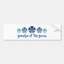 Grandpa of the Groom Bumper Stickers