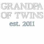 GRANDPA OF TWINS est. 20XX [Add Your Year] Polo Shirt