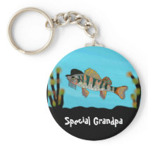 Grandpa Rocks keychain