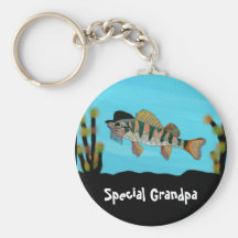 Grandpa Rocks keychain