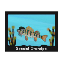 Grandpa Rocks Postcard