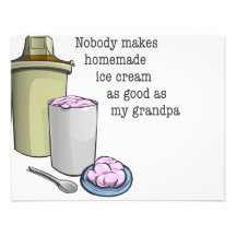 Grandpa the ice cream maker announcement