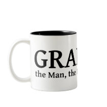 Grandpa The Myth The Man The Legend Coffee Mug