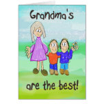 Grandparent's Day Grandma Whimsical Card