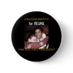 Grandparents for Obama - Customized Pinback Button