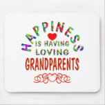 Grandparents Happiness Mouse Pad