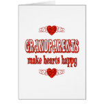 Grandparents Hearts Greeting Card