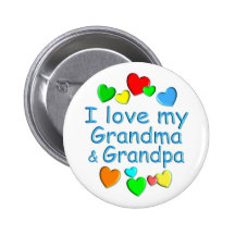 Grandparents Pinback Button