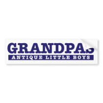 Grandpas are Antique little boys