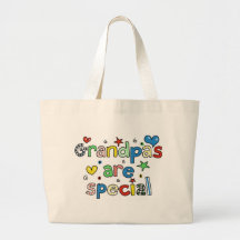 Grandpas are Special Canvas Bag