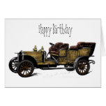 Grandpa's Car Happy Birthday Card