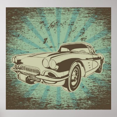 Grandpa's Car Print by HeavenlyPostersSales