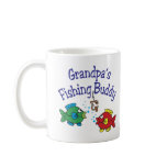Grandpa's Fishing Buddy Coffee Mugs