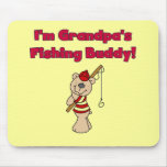 Grandpa's Fishing Buddy Tshirts and Gifts Mousepad