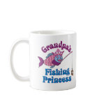 Grandpa's Fishing Princess Mug