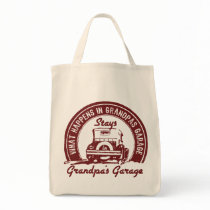Grandpa's Garage Canvas Bags