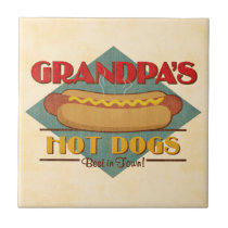 Grandpa's Hot Dogs tiles