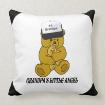 GRANDPA'S LITTLE ANGEL-PILLOW