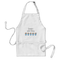 Grandpa's Little Fishing Buddy Apron