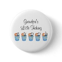 Grandpa's Little Fishing Buddy Pin