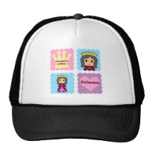 Grandpa's Little Princess Mesh Hats