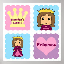 Grandpa's Little Princess Poster