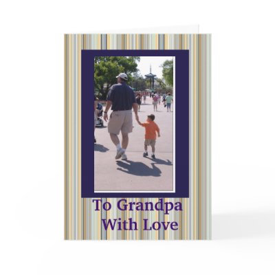GRANDPA'S POEM GREETING CARD by Dmargie1029