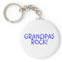 Grandpas Rock Blue Key Chain