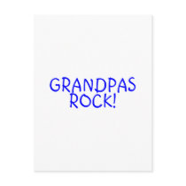 Grandpas Rock Blue Postcards
