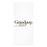Grandpop Est 2010 Customized Rack Card