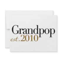 Grandpop Est 2010