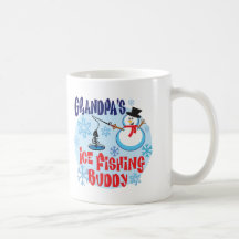 Grandp's Ice Fishing Buddy Coffee Mugs