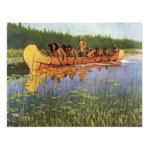 Grands explorateurs par Remington, cowboys vintage Faire-part