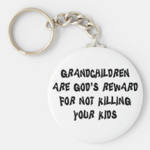 Grands-parents drôles porte-clé