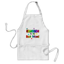 Grandson Best Friend Aprons