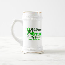 Grandson - Green  Awareness Ribbon Coffee Mugs