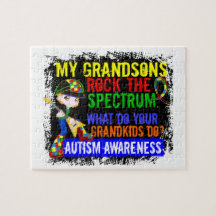 Grandsons Rock The Spectrum Autism Puzzles