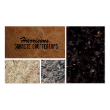 Granite Business Cards