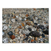 Granite Pebbles in Tenaya Lake Photo Print