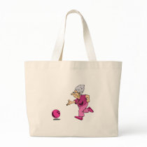 Grannies bowling league tote bag