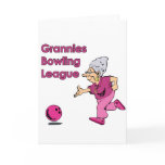 Grannies bowling league cards