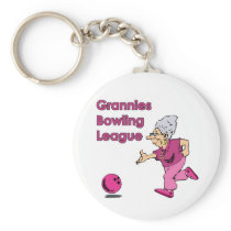 Grannies Bowling League Key Chain