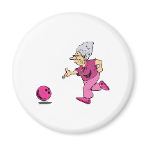 Grannies bowling league magnets