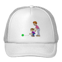 Granny & Boy Bowling Trucker Hat