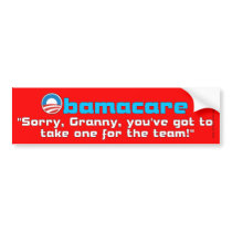 Granny Care Bumper Sticker