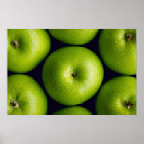 Granny Smith apples Print