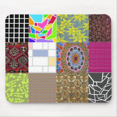 Granny Squares Mousepad by Paddydee56