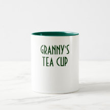 GRANNY'S, TEA CUP MUG