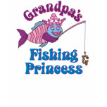 Granpa's Fishing Princess - Customized t-shirts