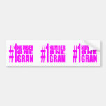 Grans Birthdays & Christmas : Number One Gran Bumper Stickers